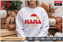 Mama Claus SVG | Christmas SVG | Holiday SVG | Xmas SVG Product Image 1