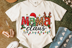Mama Claus PNG, Mama Christmas PNG, Merry Christmas PNG Product Image 5