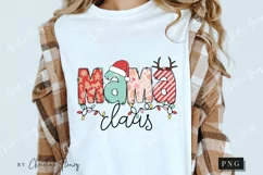 Christmas Mama Clause PNG | Christmas PNG Product Image 3