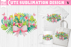 Mothers day clipart | Flowers, Bow | Mama sublimation Product Image 1