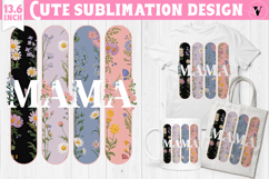 Mothers day clipart | Brush stroke | MAMA sublimation Product Image 1