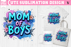 Mothers day clipart | Flowers | MOM of Boys Product Image 1
