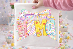 Mama Easter PNG, Happy Easter PNG, Easter Bunny PNG, Mom PNG Product Image 2