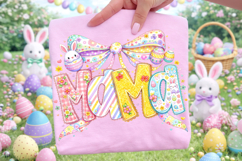 Mama Easter PNG, Happy Easter PNG, Easter Bunny PNG, Mom PNG Product Image 3