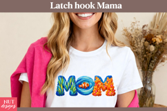 Latch Hook Mom Sublimation Ocean Coral Clownfish Mothers Day Product Image 2