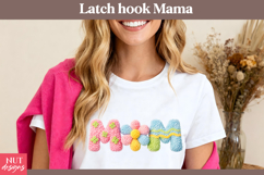 Flower Latch Hook Mom Sublimation Spring Mothers Day Product Image 2