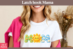 Latch Hook Mom Sublimation Yarn Sunshine Mama Mothers Day Product Image 2