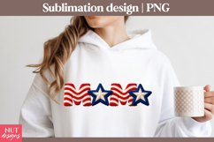 Patriotic Mama Sublimation Mama Latch Hook Mothers day Product Image 2