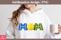 Tennis Mama Sublimation Mama Latch Hook Mothers day Product Image 2