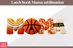 Basketball Mama Sublimation Crochet Mama Mothers Day Product Image 1