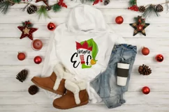 Christmas Family Pyjamas Sublimation | Christmas Elf Family Product Image 3