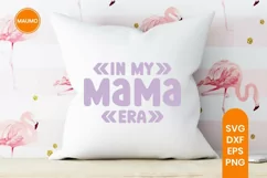 In my mama era | baby shower | Pregnancy svg quote | New mom Product Image 2