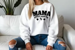 Mama Est 2025 SVG PNG T-shirt Design Product Image 3