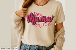 Mama Est 2026 Mother's Day SVG PNG Design Product Image 4