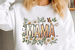 Mama Floral Daisy PNG Product Image 3