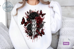 Mama Floral PNG Sublimation Design, Wildflower PNG 13 Product Image 1