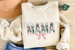 Mama flowers Sublimation PNG Product Image 3
