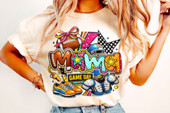 Football Mama PNG, Football Game Day PNG, Sports PNG Clipart Product Image 3