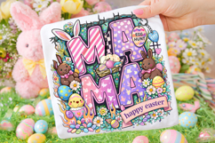 Mama Easter PNG, Happy Easter PNG, Easter Bunny PNG, Funny Product Image 2
