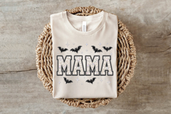 Mama Halloween Rhinestone PNG Design Product Image 6