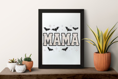 Mama Halloween Rhinestone PNG Design Product Image 7