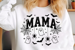 Mama Halloween Sublimation Design Product Image 1