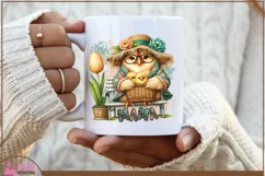 Mama Hen png, Mother's Day Mama Chicken sublimation, Chicks Product Image 4