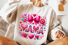 Valentine&#039;s Day Mama PNG, Love Mama PNG, Mom Life, Coquette Product Image 1