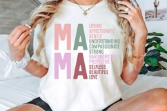 Mama Loving Affectionate Gentle Understanding SVG Design Product Image 3