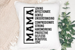 Mama Loving SVG, Mom Quote SVG Product Image 3