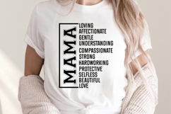 Mama Loving SVG, Mom Quote SVG Product Image 2