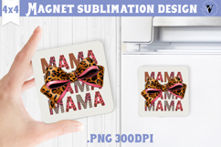 Square Magnet | Mothers Day | Flowers, Mom Product Image 1
