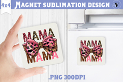 Square Magnet | Mothers Day | Flowers, Mom Product Image 1