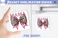 Square Magnet | Mothers Day | Flowers, Mom Product Image 1