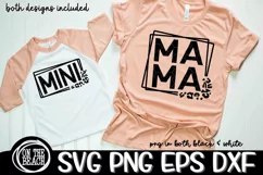 MAMA MINI LEOPARD | Matching Mama Mini| CUTTING SUBLIMATION Product Image 2