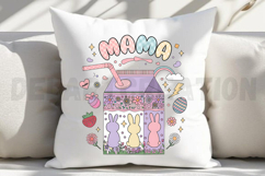 Mama Mini Matching Easter Sublimation PNG Product Image 4
