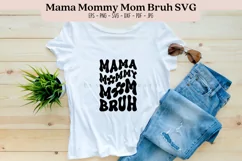 mama mommy bruh mothers day png svg vectors with transparent background high resolution for cricut silhouette and sublimation machine