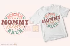 Mom Mama Mother’s Day SVG T-shirt Design, Mother’s Day SVG Product Image 2
