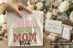 Mama Mommy Mom Bruh - Mother's Day Design - Mother's Day Svg Product Image 2