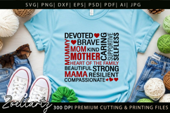 Mothers Day Subway Art SVG Mummy Mama Mom T-shirt Mug Design Product Image 6