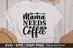 Coffee Quotes SVG Design - No talkie before coffee Product Image 4