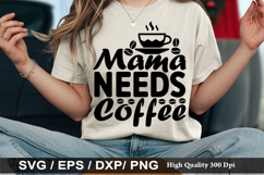 Coffee SVG Design - Life Happens Coffee Helps Product Image 3