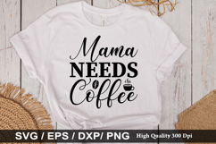 Coffee Quotes SVG Design - No talkie before coffee Product Image 3