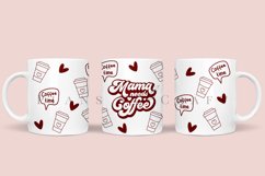 mama needs coffee coffee mug sublimation wrap glass mug wrap svg presized for 11oz and 15oz glass ready to cut and sublimation files
