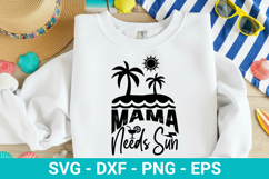 Summer SVG Design - Peace love summer break Product Image 3