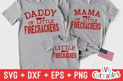 Fourth of July SVG | Mama of a Little Firecracker | Shirt Product Image 1