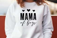 Mama Of Boys SVG - Boy Mom Shirt Design, Mothers Day Gift Product Image 3