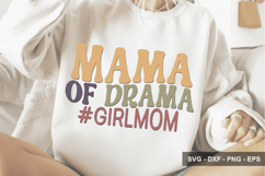 Mama Of Drama #Girlmom - Mother's Day Design Product Image 1