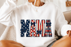 Mama Patchwork Letters PNG Product Image 2