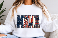 Mama Patchwork Letters PNG Product Image 3